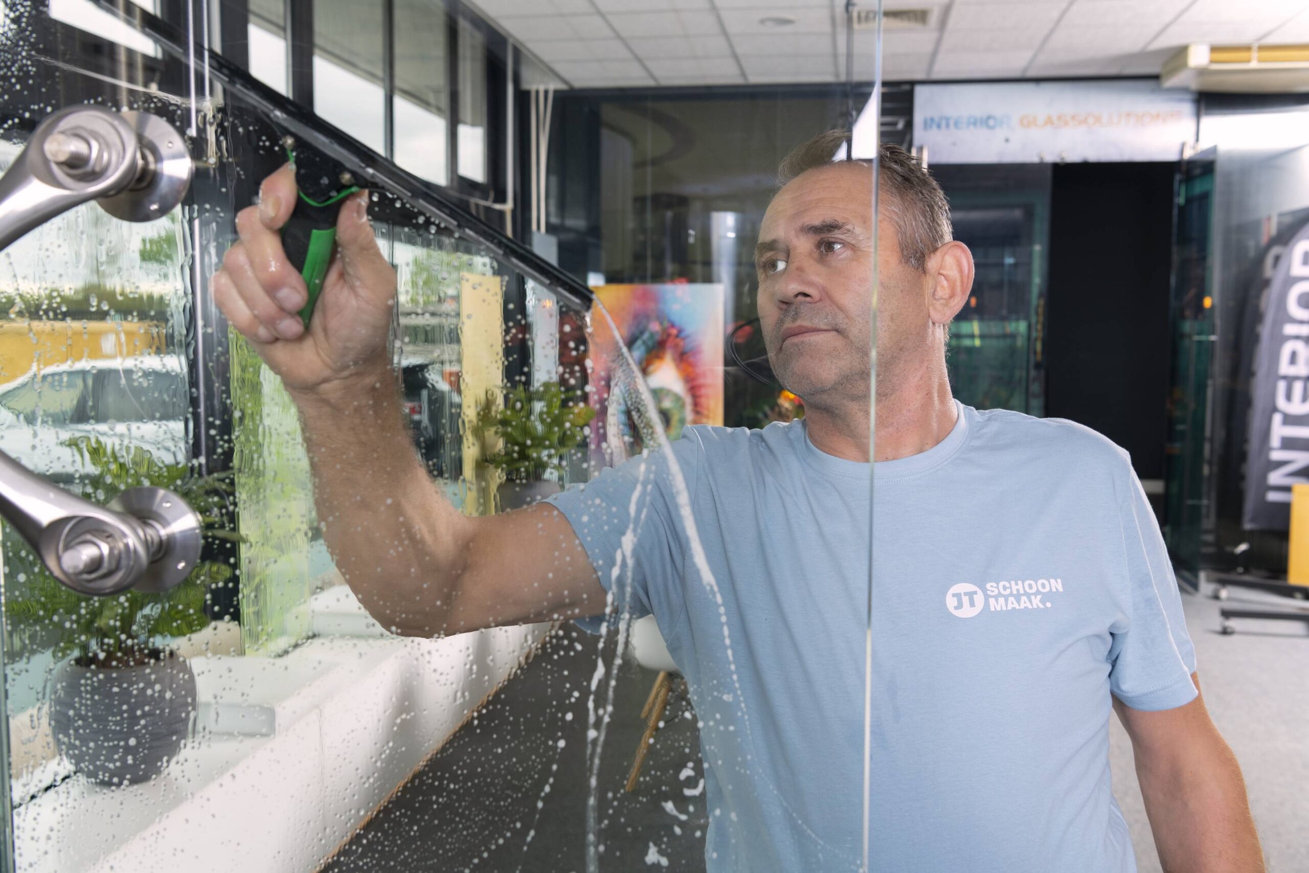 Glas schoonmaak | JT Schoonmaak